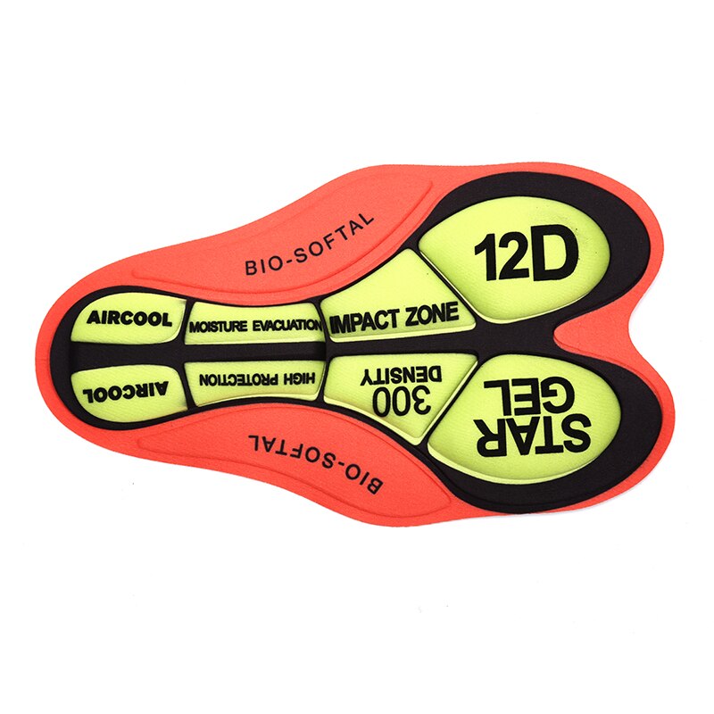 Outdoor Cycling Breathable Pads Bike Riding Base Cushion 5D,9D,12D,19D,20D 30cm x 11cm x 18.5cm Shorts Cushion: 12D