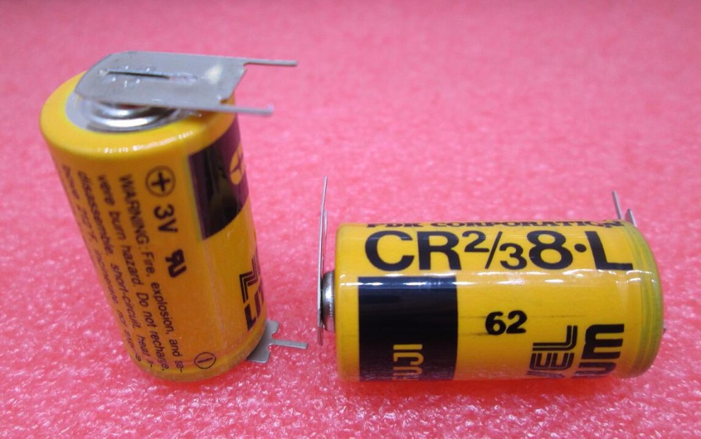 lithiumbatterij CR2/3 8.L CR2/3A plc industriële 3 V Ion batterij been