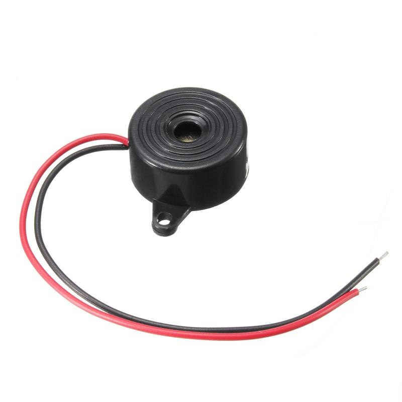 Auto 95DB Emergency Alarm Auto Luidsprekers Dc 3-24V 5V 1Car 12V Piep Piezo Elektronische zoemer Alarm 95DB Continu Geluid Pieper