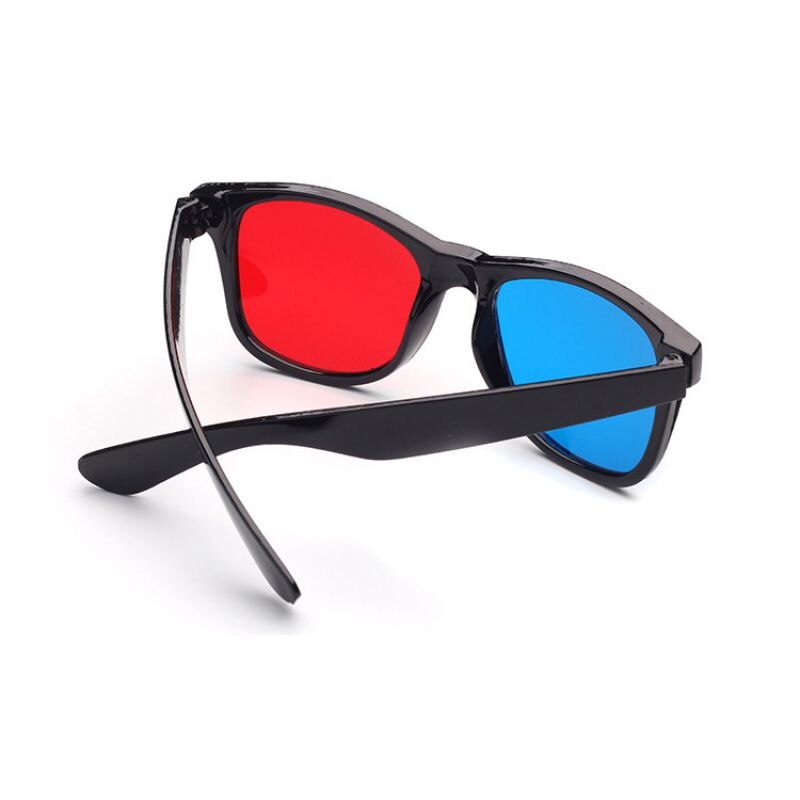 Blauw En Rood Frame Thuis 3D Bril Voor Dimensional Anaglyph Movie Game Dvd Foto Familie En Leven Video 3D Dimensie bril