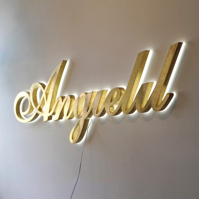Kommersiell belysning butik bildvägg, ytterdörr reklamskylt, led inomhus utomhusbelysning, utomhus vattentät och energisparande