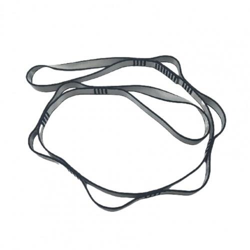 Verlängerbarer gurt mit hoher belastbarkeit und verschleißfestigkeit, yoga-stretchgurt für aerial yoga, fitness, klettern, downhill und hängematte: Grau