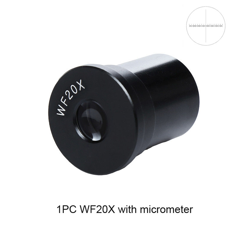 Oculaire Microscope Grand Champ WF10X/18mm - Diamètre 23,2 Mm - Angle Large - Pour Labo Biologie - Garantie 2 Ans