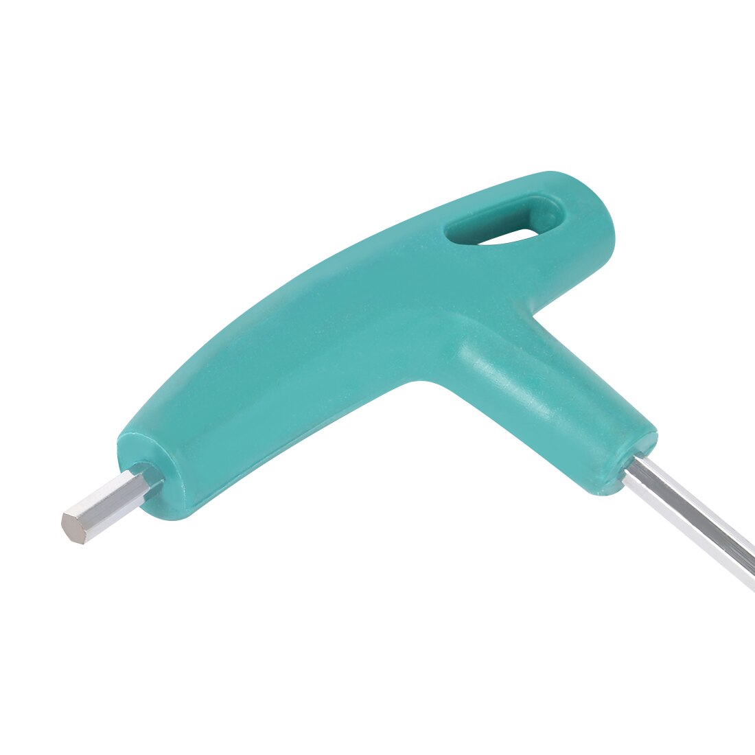 Uxcell 3Mm Extra Lange Arm T-Handvat Inbussleutel Chroom