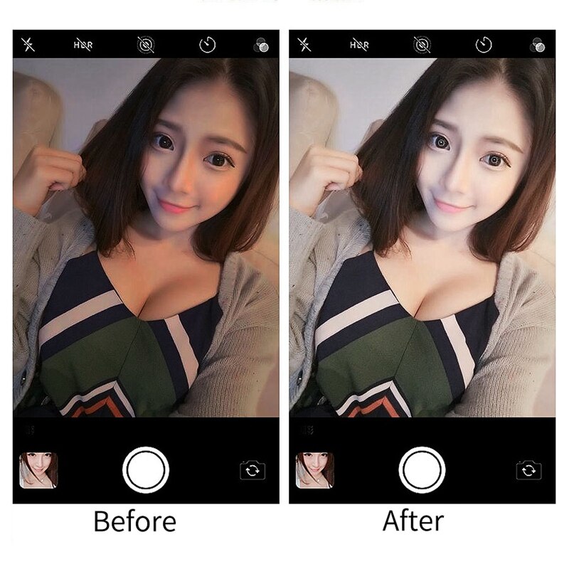 Led studio ringlamp foto videolamp dimbaar statief selfie camera telefoon