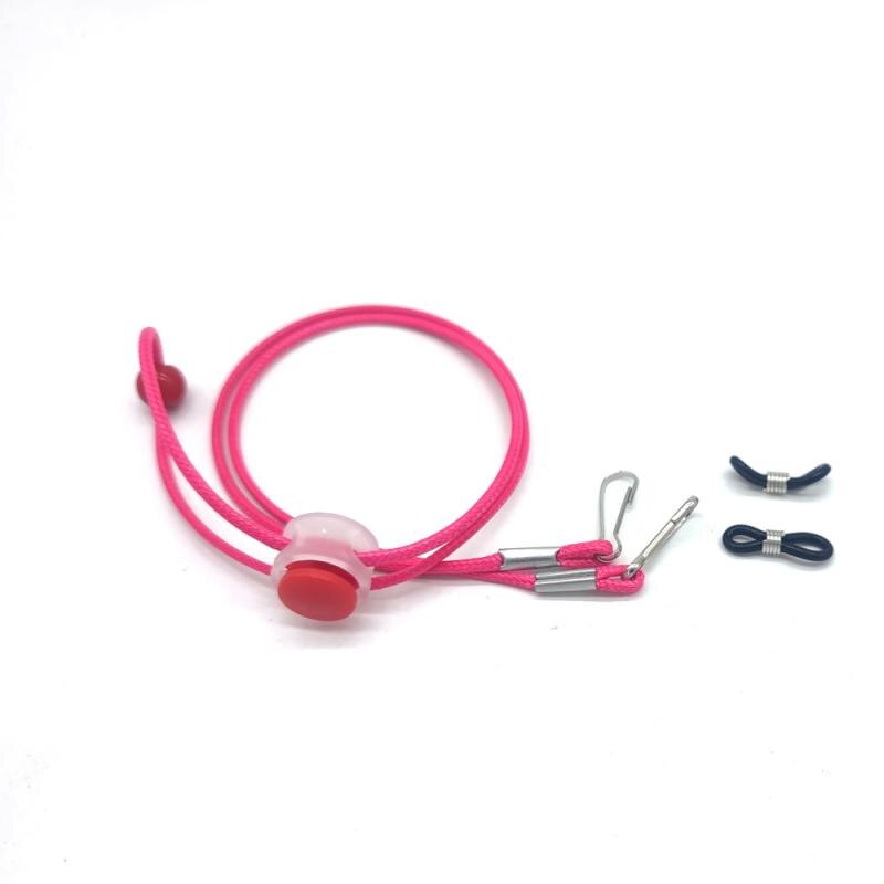 Cuerda ajustable para colgar mascarilla, accesorios para mascarillas, soporte para gafas, cuerda para colgar en la oreja, dos ganchos, manos libres: 05