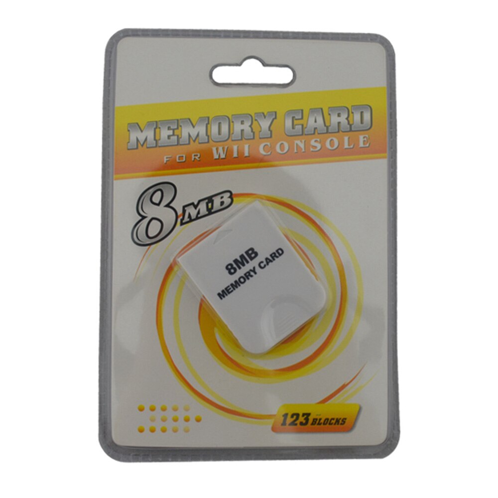 4 M à 512 M nouvelle carte mémoire pour Nintendo pour Console Wii carte de stockage mémoire enregistrer économiseur pour GameCube GC pour Wii: 8M