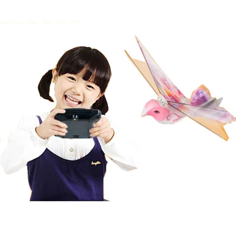 2.4 ghz rc fly rc fugl fjernbetjening legetøj e-bird flyvende fugle elektronisk mini rc drone legetøj til fødselsdag drenge piger
