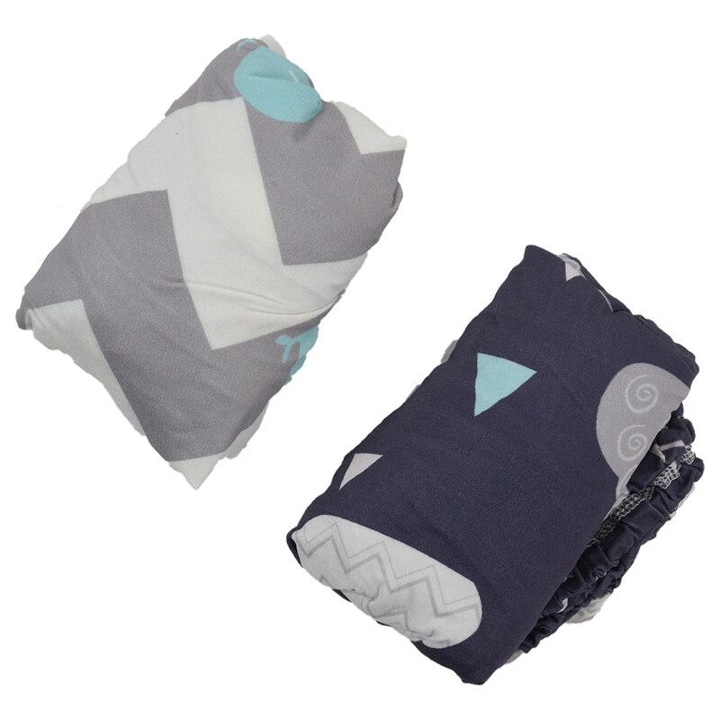 2 Pcs Baby Nappy Changing Pad Sheet Infant Change Mat Cover &amp; 1 Pcs Baby Toys For Stroller Music Star Jingles