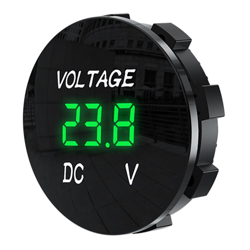 Neue D3 Digital Panel Voltmeter Led-anzeige Wateproof Spannung Meter Universal für Auto Auto Motorrad Yacht Boot ATV Lkw