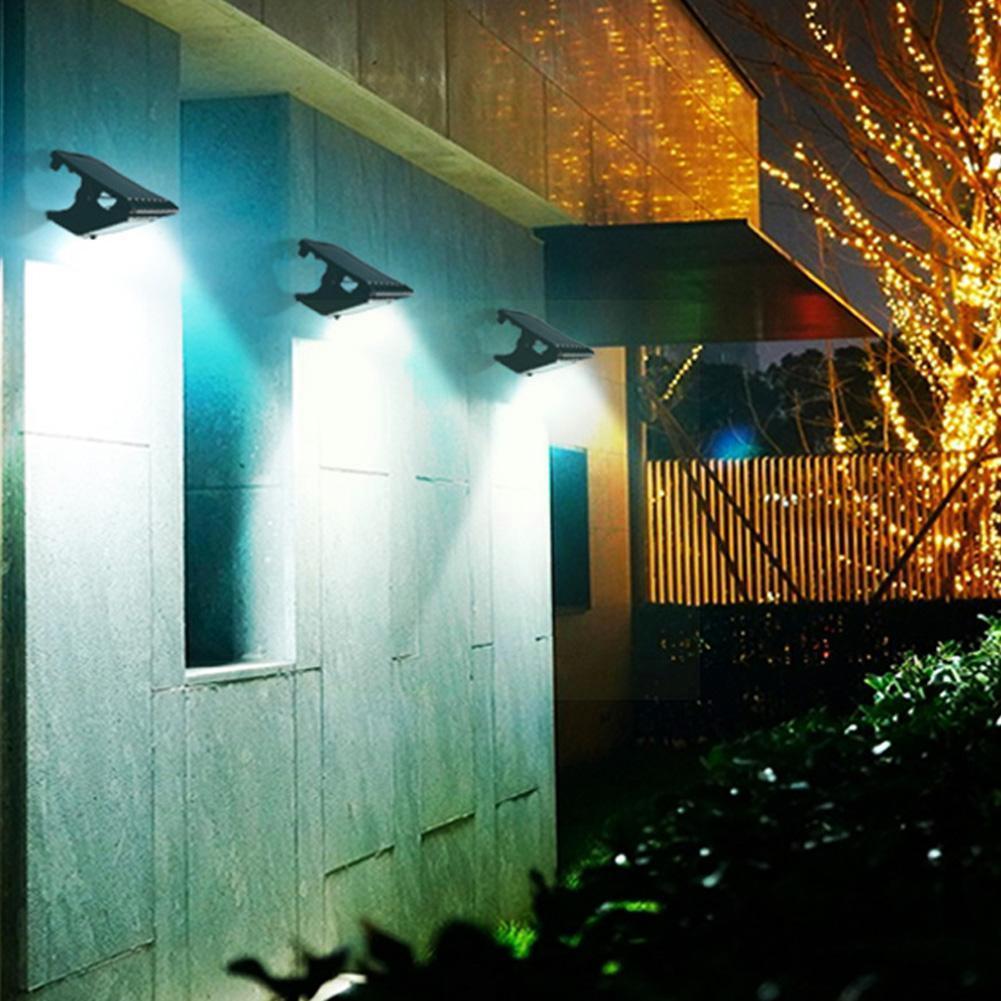 Portable Emergency Solar Light Motion Sensor Security Camp Lamp Light Lights On Light Lighting Garden Waterproof Wireless C V1i9