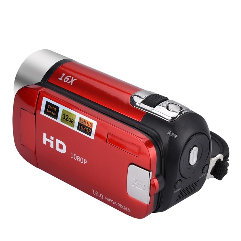 ABGN Heißer-2.4 Zoll TFT Bildschirm 16X Digital Zoomen DV Video Camcorder HD 1080P Handheld Digital Kamera CMOS Sensor Bis Zu 32 GB SD (verrotten
