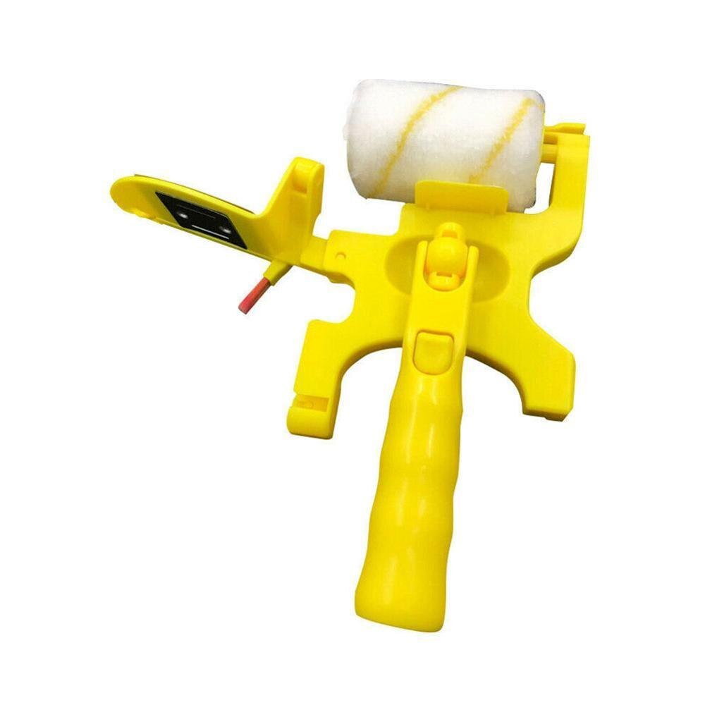 Verf Roller Multifunctionele Huishoudelijke Gebruik Muur Decoratieve Verf Roller Tool Tool Penselen Schilderen Borstel Inpakken Set Thuis B3J8
