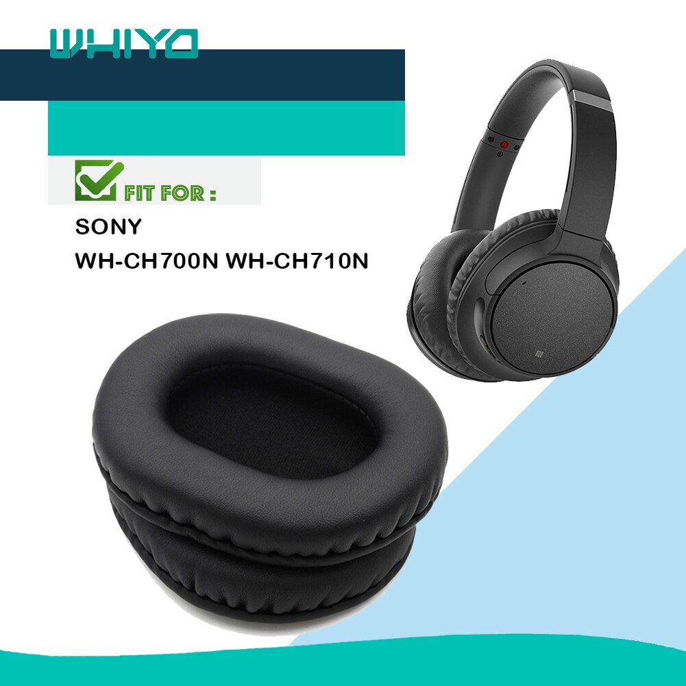 Whiyo 1 Paar Vervangende Oorkussens Voor Sony WH-CH700N WH-CH710N CH700N CH710N Hoofdtelefoon Kussenhoes Oorkussen Oorbeschermer