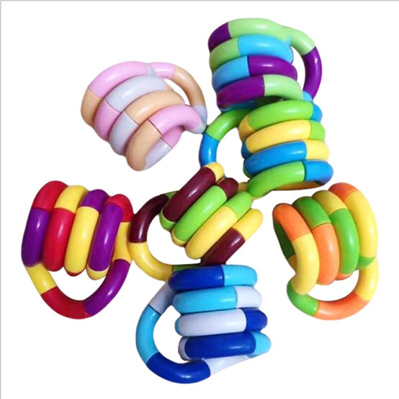 Stress Relief Variety Of Twisting Winding Toy Boring Deformation Rope Adult Decompression Vent Toy Young Adult Random Color One