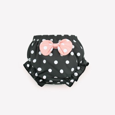 Peuter Ondergoed Katoenen Baby Slipje Meisje Jongen Baby Leuke Grote Bow Dots Shorts Voor Kinderen Mode Onderbroek Kids Ondergoed