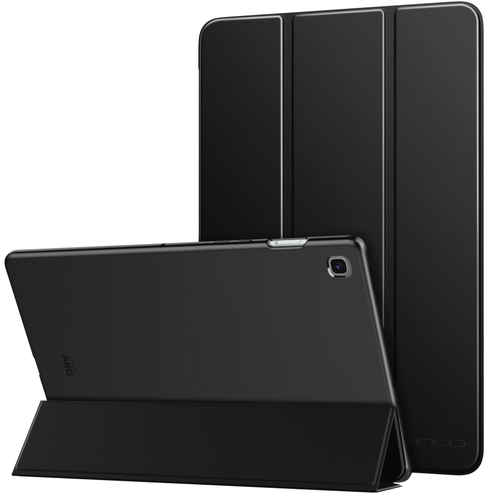 Funda MoKo para Samsung Galaxy Tab S5e , carcasa ultrafina y delgada con soporte triple y parte trasera esmerilada con encendido y apagado automático