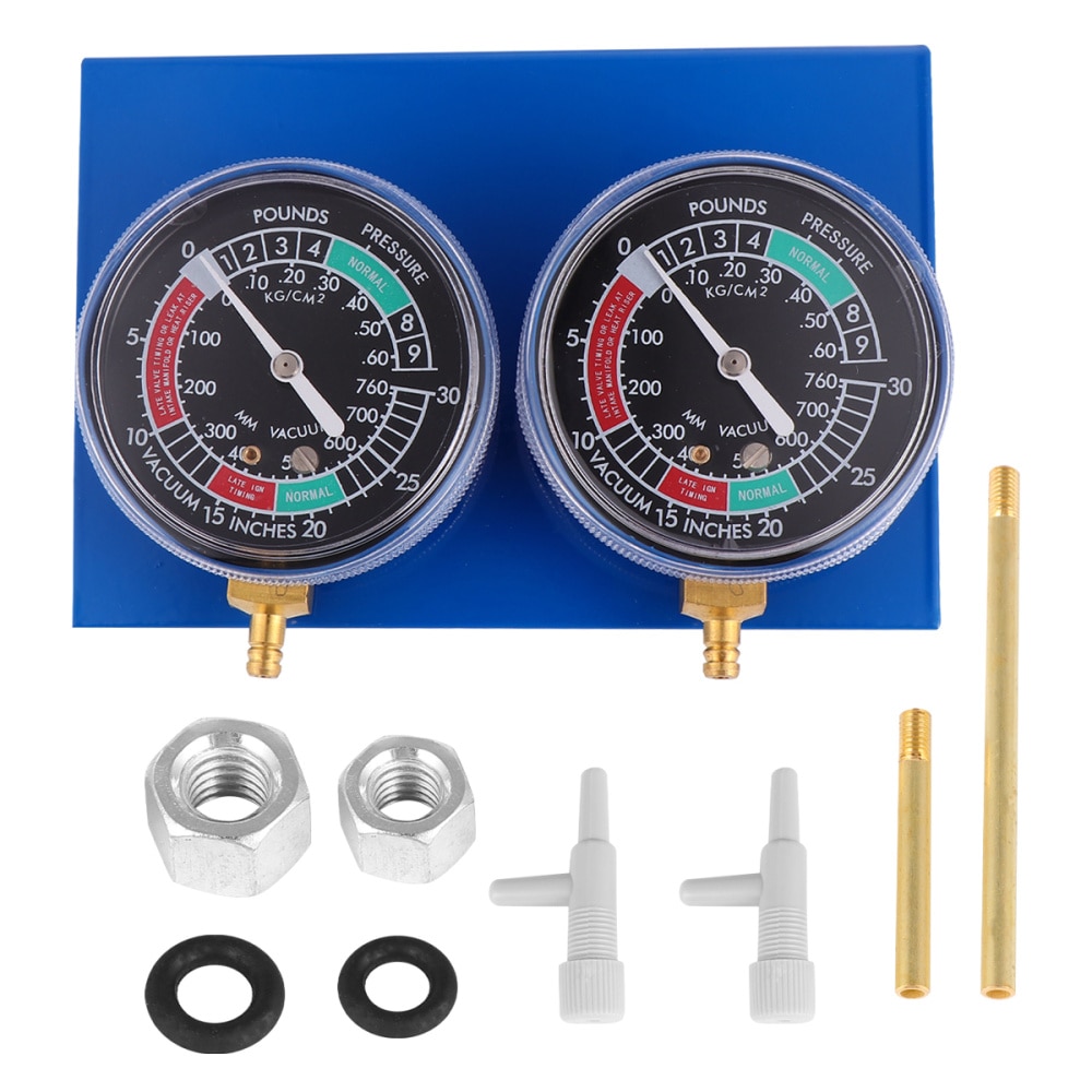 2 Cilinder Motorfiets Carburateur Vacuüm Gauge Balancer Synchro Tool Slang Kit Brandstof Vacuüm Gauge Balancer Voor Motorfiets