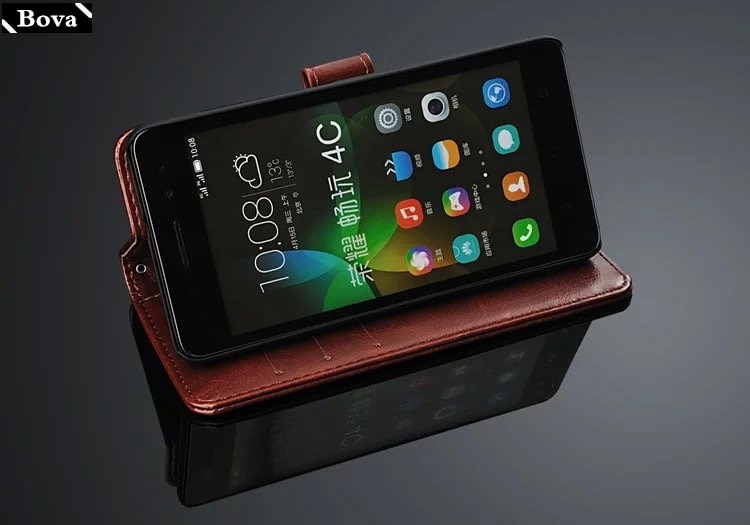 Honor 4C card holder cover case for Huawei Honor 4C leather phone case ultra thin wallet flip cover