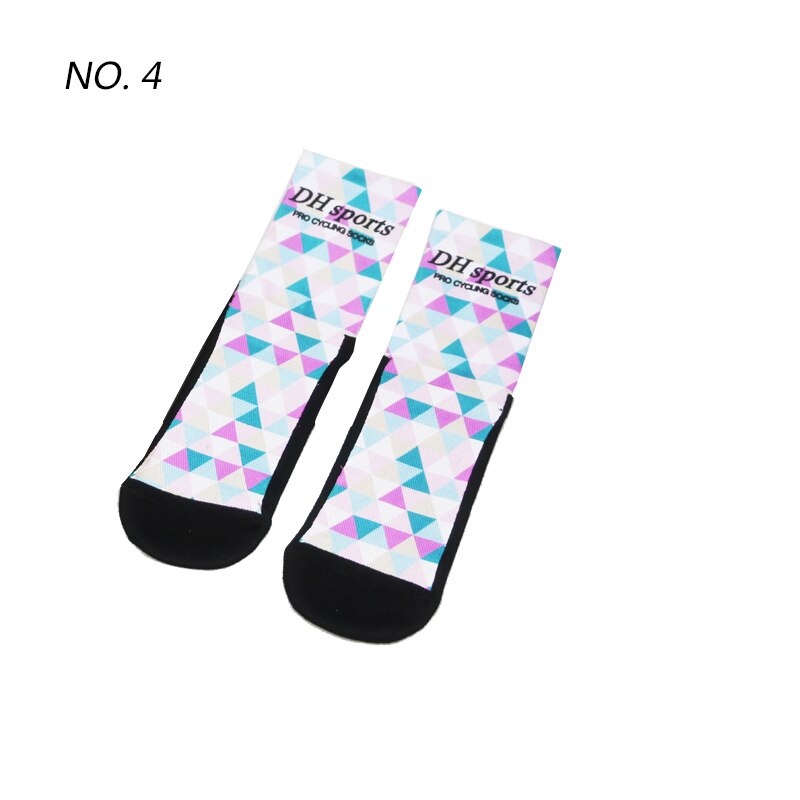 DH SPORT Sommer Atmungs Radfahren Socken Männer Frauen Berg MTB Rennrad Fahrrad Kompression Läuft Basketball Sport Socken: QTWZ144