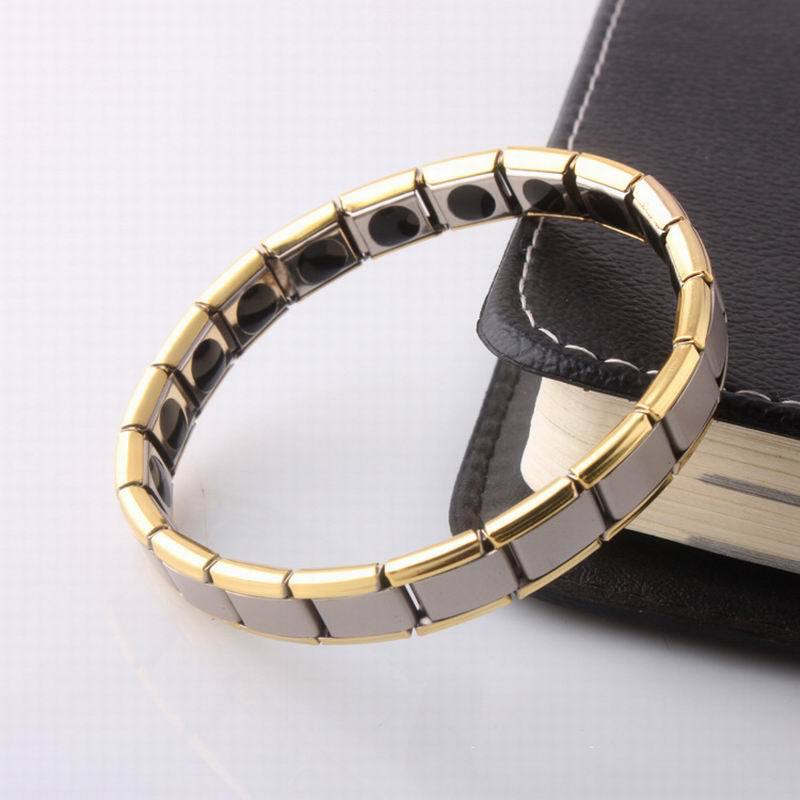 Tourmaline Energy Balance Bracelet Tourmaline Bracelet Health Care Jewelry for Men Women Germanium Bracelets & Bangle Slimming: as show