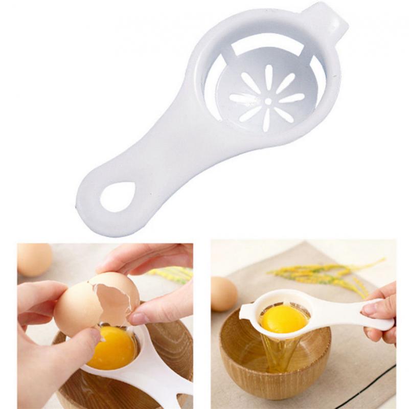 Ægseparator skillevægsholder sigte mad-grade ægværktøj køkkenredskaber gadgets ægdeler sigteseparator håndægværktøj: Default Title