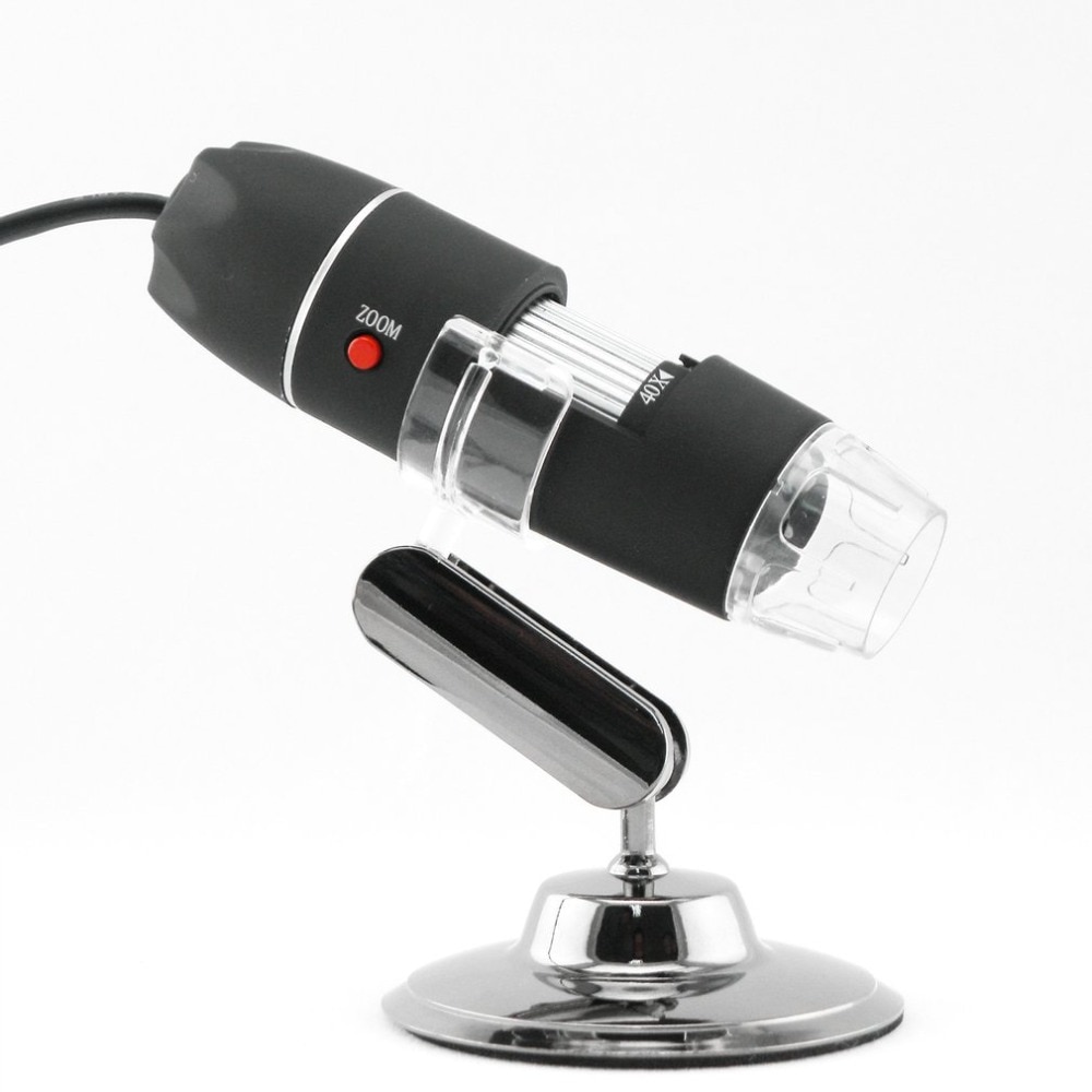 1000x 8 ledet digitalt mikroskop usb endoskop kamera ledet mikroskop metalbase bærbar håndholdt endoskop til inspektion
