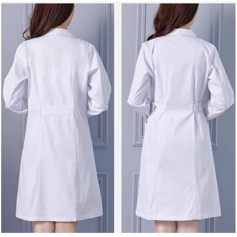 Disfraz de enfermera para mujer, uniforme médico, bata de laboratorio, ropa sanitaria femenina, ropa de trabajo de esteticista, uniforme clínico de Hospital
