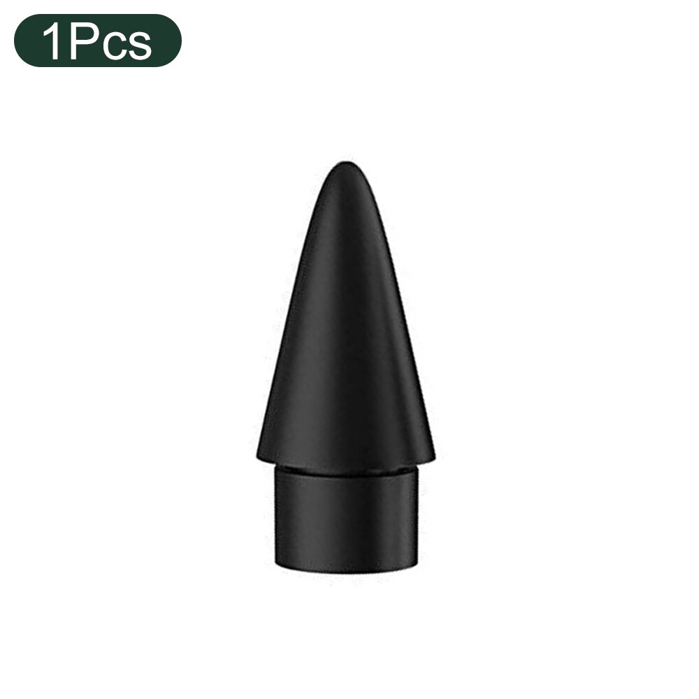 14/6/8Pcs Original Pencil Tip Replacement For Apple Pencil 1st 2nd Generation For Punta Apple Pencil Tip Spare Nib Replace top: 1 PCS Black