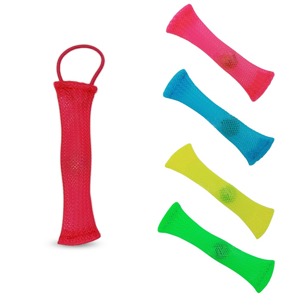 Geflochtene Mesh Einfach Bend Relief Spielzeug Flexibilität Tragbare Fidgets Stress Gequetscht Mit Marmor Sensorischen Kinder Tragen Beständig