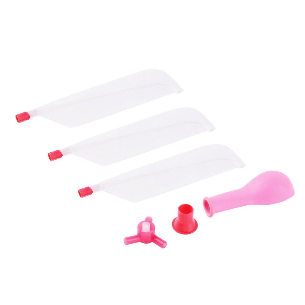 Fluitje Grappige Kids Manual Monteren Plastic Makkelijk Installeren Educatief Vliegende Ballon Helikopter