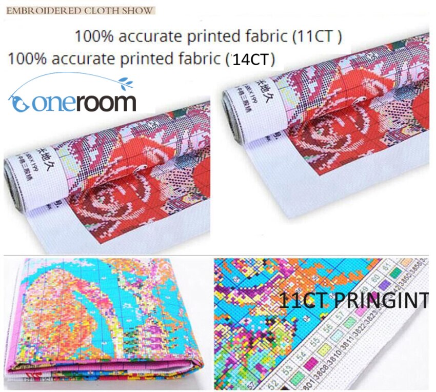 Moon Baby Patterns Counted Cross Stitch 11 14CT Cross Stitch Set Cartoon Angel Cross-stitch Kits Embroidery C017 018