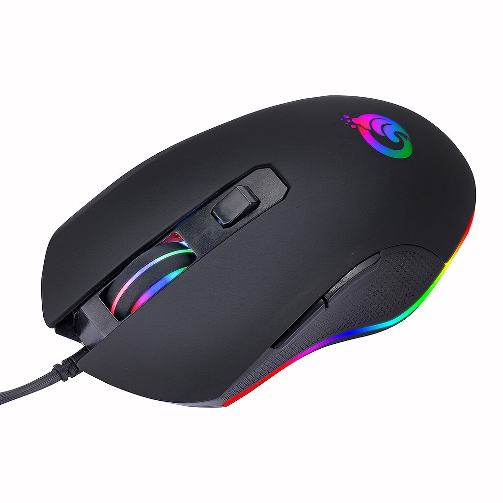 Mechanical Define the game USB Wired 6400DPI Adjustable Gaming Mouse Mice Desktop Office Entertainment For Laptop Pc Gamer