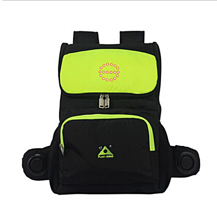 Playking indicando luz mochila bicicleta saco de mountain bike saco de homens e mulheres mochila saco orange &amp; verde