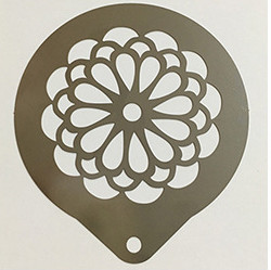 1 Pc Koffie Latte Cappuccino Barista Art Stencils Cake Stofdoek Sjablonen Koffie Gereedschap Accessoires Gusto Nespresso Zavarnik Dolce: G