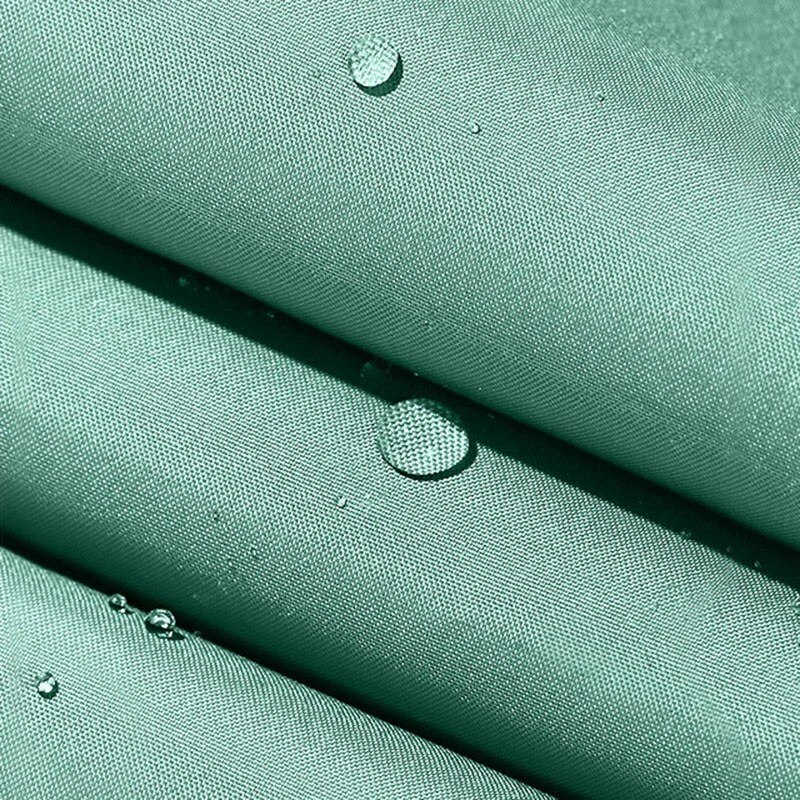 Color Handle Automatic Three-Fold Umbrella Windproof And Uv-Proof Automatic Umbrella Folding Solid Olive Green