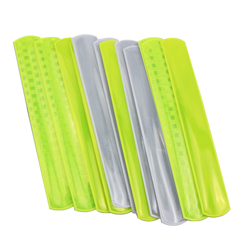 Tiras reflectantes para bicicleta, 2 uds., lazo de seguridad para piernas, correa reflectante, Material reflectante, capa de lluvia de seguridad para el tráfico, cinta reflectante
