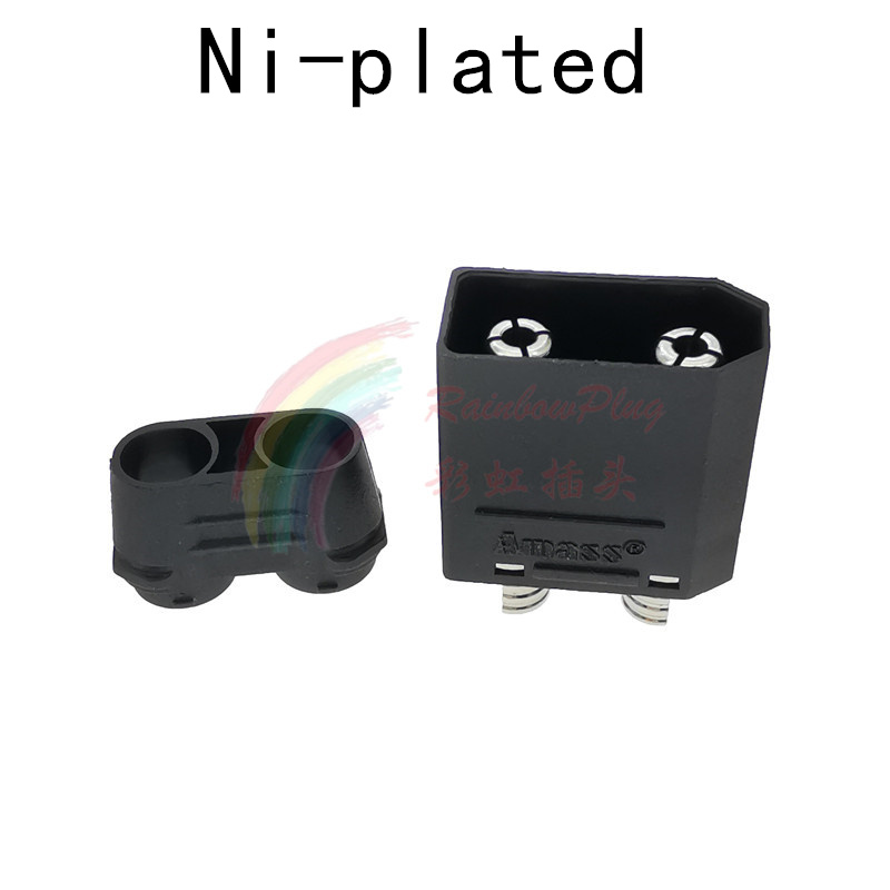 Schnell Ladung Amass XT90 schwarz Stecker Männlich Weiblich Stecker für Batterie ESC und Ladegerät Blei XT90H XT90H-M XT90H-F Ni-überzogene: Armee Grün