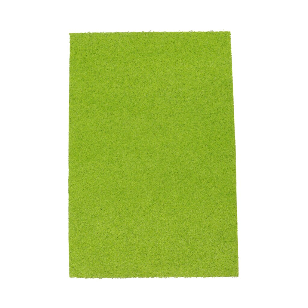 3 Pieces Grass Mat Turf Model Diorama Landscape Scenery Layout Lawn