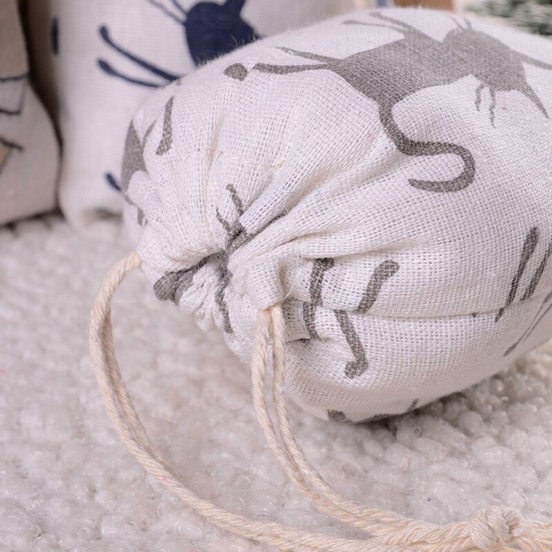 Handgemaakte Katoenen Linnen Opslag Pakket Tas Tasje Kleine Portemonnee Reizen Vrouwen Kleine Doek Bag Pouch