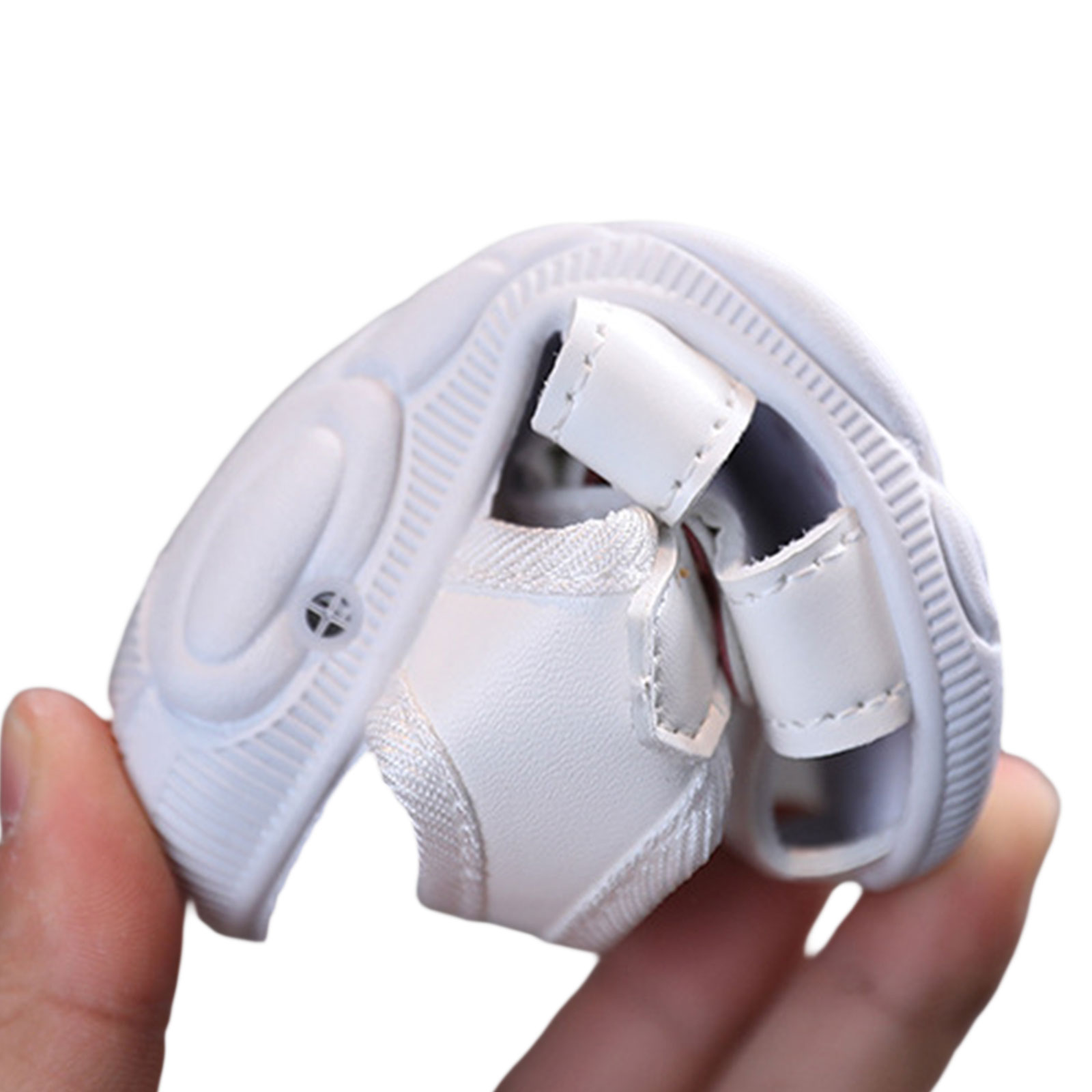 Baby Meisjes Gesloten Teen Sandalen 3D Vlinder Prinses Platte Schoenen Non-Slip Baby Eerste Wandelaars