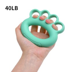 1 PCS Finger Exerciser 6 Level Hand Grip Trainer Strengthener Silicone Finger Stretcher Relieve Wrist Pain and Speed Up Recovery: 40LB