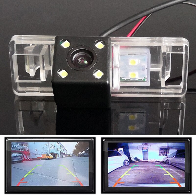 Intelligent Dynamic Trajectory Tracks Car Rear View Camera For Peugeot 307 307CC 308 308CC 2D 3D 5D 3008 3008C 5D Crossover 408: Parking Guide Line