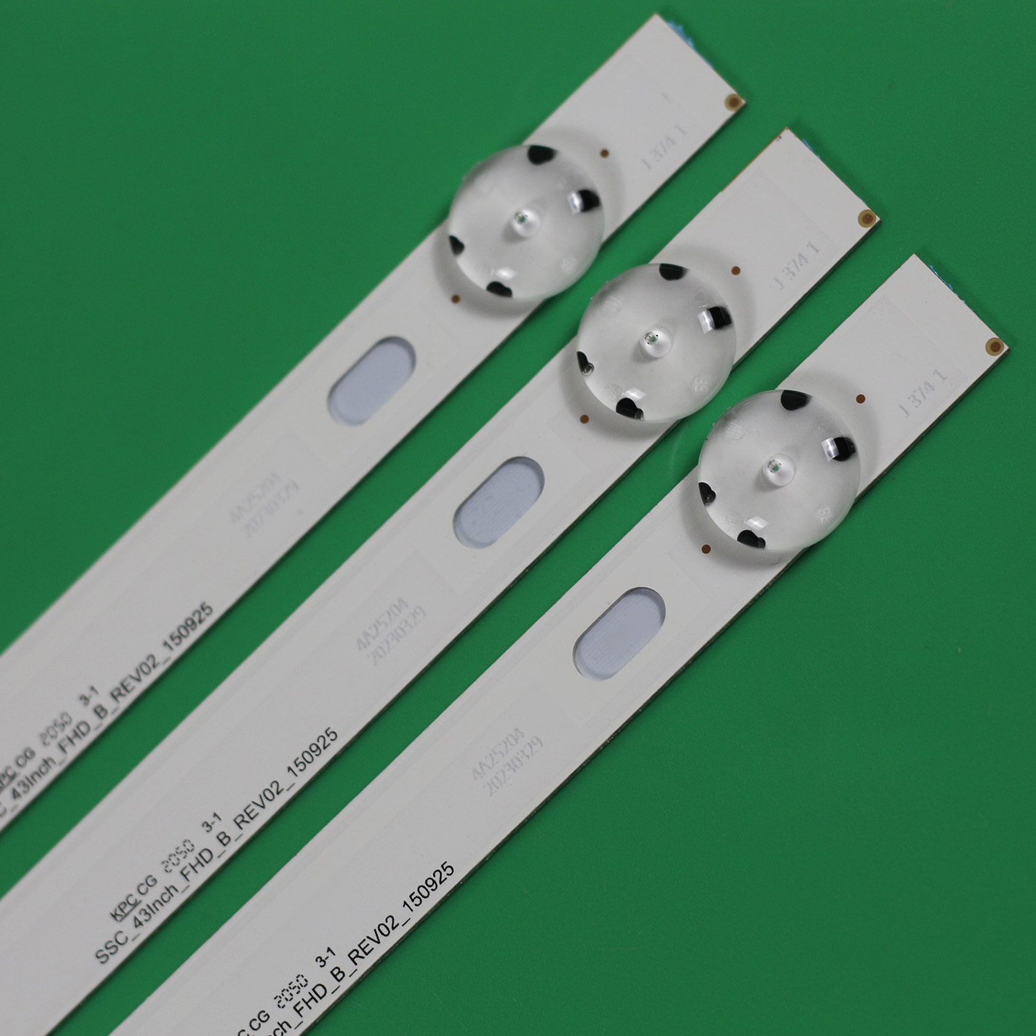 Faixa de luz de fundo led 7 lâmpadas para innotek 17y 43 polegadas-tipo a 43uj6300 43uj6307 43lj594v hc430dun ssc_43lj61_fhd 43uj630v 43uj634v