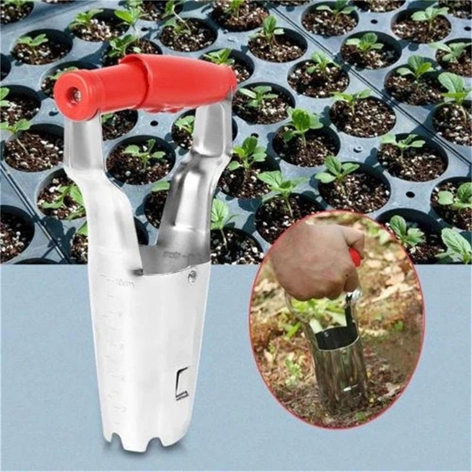 Seedling Extractor Planting Tool Manual Planter Seedling Transplanter Gardening Agricultural Transplanting Seedling Raiser #BL3