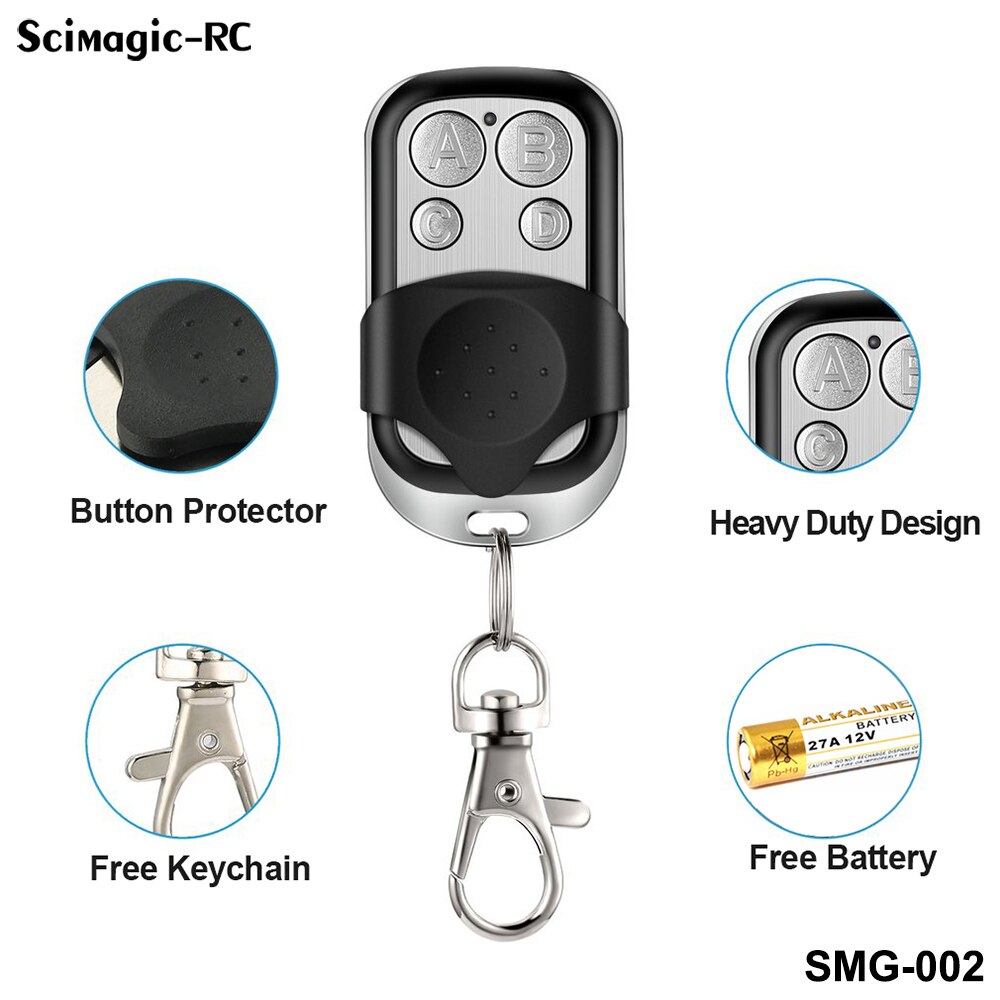Guardian Centurion Boss Steel-Line Garage Remote Opener BOL4 BOL6 BOL9 OL4 OL6 OL9 BRD1 BRD9 2211-L 2211-L (TX) 303MHz
