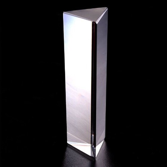 2 Inch Physics Teaching Precision Optical Glass Prism