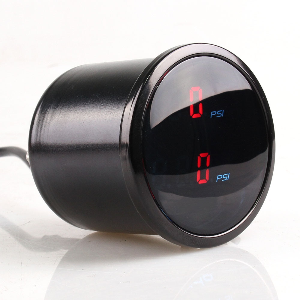 Dual Air Pressure Gauge 20BAR 290PSI air suspension Air ride gauge with 2pieces 1/8NPT electrical sensors