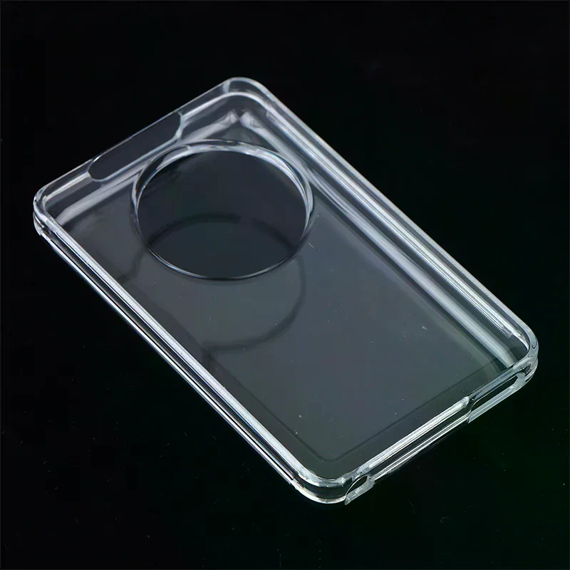 (Thin Version /5TH+ 6Th ) Protector For IPod Classic 6th Gen 120GB 160GB 80GB / 5th 30GB Crystal Clear Hard Cover Case