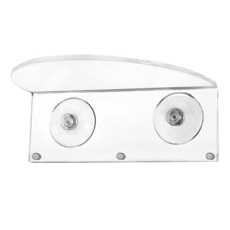 Ledge Suction Cup Window Shelf Acrylic Plant Shelf For Garden Bathroom Organizer C90A